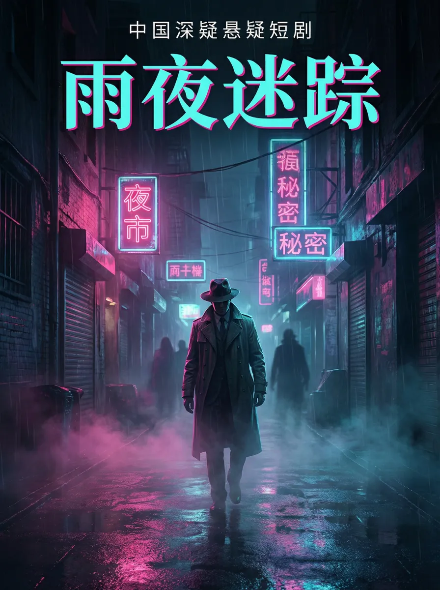 7788电影网站 悬疑追踪短剧 - 雨夜迷踪海报